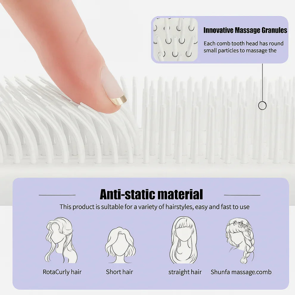 Self-Cleaning Comb